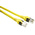 HARTING Yellow Cat6 Cable SF/UTP PUR Male RJ45/Male RJ45, Terminated, 20m
