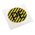 TE Connectivity Black/Green/Yellow Vinyl Safety Labels, PE-Text 16 mm x 16mm