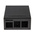 nVent SCHROFF Metal Case for use with Raspberry Pi 2, Raspberry Pi 3 in Black