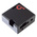 Pi Supply Case for use with JustBoom DAC & Amp Boards, Raspberry Pi 2, Raspberry Pi 3, Raspberry Pi B+ in Black