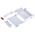Italtronic ABS, Polycarbonate Case for use with Raspberry Pi 2B, Raspberry Pi B+ in Grey