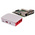 Raspberry Pi 3 B with Official Raspberry Pi White Case