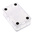 DesignSpark ABS Case for use with Raspberry Pi 2B, Raspberry Pi 3B, Raspberry Pi 3B+ in Clear