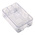 DesignSpark ABS Case for use with Raspberry Pi 2B, Raspberry Pi 3B, Raspberry Pi 3B+ in Clear