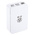 DesignSpark ABS Case for use with Raspberry Pi 2B, Raspberry Pi 3B, Raspberry Pi 3B+ in White