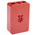 DesignSpark ABS Case for use with Raspberry Pi 2B, Raspberry Pi 3B, Raspberry Pi 3B+ in Red
