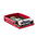 Raspberry Pi Plastic Case for use with Raspberry Pi 4B in Red, White
