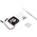 Okdo Aluminium Case for use with Raspberry Pi 4 Model in Grey