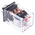 RS PRO Plug In Power Relay, 24V dc Coil, 10A Switching Current, 3PDT
