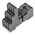 RS PRO 14 Pin 300V DIN Rail Relay Socket, for use with RS PRO RKE & RKF 14 Pin Relays