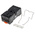 RS PRO 8 Pin 300V DIN Rail Relay Socket, for use with RS PRO RUB Relays