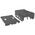CAMDENBOSS ABS ROCK SBC Case for use with ROCK 3A and ROCK 3C Single Board Computers, Black
