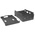 CAMDENBOSS ABS ROCK SBC Case for use with ROCK 3A and ROCK 3C Single Board Computers, Black