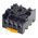 Omron 11 Pin 250V ac DIN Rail Relay Socket, for use with MK3P-5-I, MK3P-5-S, MK3PD-5-I, MK3PD-5-S, MK3PN-5-I,