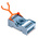 Releco MRC 11 Pin 250V ac DIN Rail Relay Socket, for use with MRC Series 11-Pin Relay