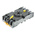 Omron 8 Pin 230V ac DIN Rail Relay Socket, for use with G4Q Series
