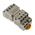 Omron PYF 14 Pin 250V ac DIN Rail Relay Socket, for use with MY4IN, MY4IN1, MY4IN1-D2, MY4IN-CR, MY4IN-D2, MY4N, MY4N1,