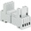 ABB CR-M DIN Rail Relay Socket, for use with CR-M Interface Relay