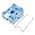 Finder 90 250V ac DIN Rail Relay Socket, for use with 60.13