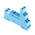 Finder 95 250V ac Relay Socket, for use with 40.52, 40.61, 44.52, 44.62, 40.51 Series Relay