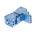 Finder 94 14 Pin 250V ac Screw Fitting Relay Socket, for use with 55.34, 85.04, 55.32 Series Relay