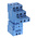 Finder 94 11 Pin 250V ac DIN Rail Relay Socket, for use with 55.33 Series Relay