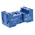 Finder 90 8 Pin 250V ac DIN Rail Relay Socket, for use with 60.12