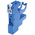 Finder 97 8 Pin 250V ac DIN Rail Relay Socket, for use with 46.52 Series Relay