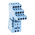 Finder 94 8 Pin 250V ac DIN Rail Relay Socket, for use with 55.32