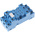 Finder 94 11 Pin 250V ac DIN Rail Relay Socket, for use with 55.33