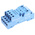 Finder 94 8 Pin 250V ac Screw Fitting Relay Socket, for use with 55.32