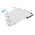 Finder 93 5 Pin 12V ac/dc DIN Rail Relay Socket, for use with 34.51 Series Relay