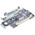 Sensata / Crydom HS Series DIN Rail Relay Heatsink for Use with 1 x single or dual SSR