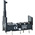 Sensata / Crydom ED Series 5 Pin 250V PCB Mount Relay Socket, for use with ED Series