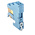 Finder 4C Series Interface Relay, DIN Rail Mount, 230V ac Coil, DPDT, 2-Pole
