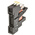 TE Connectivity RT Series Interface Relay, DIN Rail Mount, 24V ac Coil, DPDT, 2-Pole