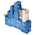 Finder 48 Series Interface Relay, DIN Rail Mount, 24V dc Coil, DPDT, 2-Pole
