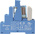 Finder 48 Series Interface Relay, DIN Rail Mount, 24V dc Coil, SPDT, 1-Pole