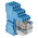 Finder 58 Series Interface Relay, DIN Rail Mount, 24V dc Coil, 4PDT, 4-Pole