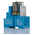 Finder 58 Series Interface Relay, DIN Rail Mount, 12V dc Coil, 4PDT, 4-Pole