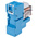 Finder 58 Series Interface Relay, DIN Rail Mount, 24V ac Coil, 4PDT, 4-Pole