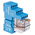 Finder 58 Series Interface Relay, DIN Rail Mount, 24V ac Coil, 4PDT, 4-Pole