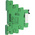 Phoenix Contact PLC-RPT- 12DC/21AU Series Interface Relay, DIN Rail Mount, 12V dc Coil, SPDT, 1-Pole