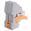 Phoenix Contact RIF Series Interface Relay, DIN Rail Mount, 24V dc Coil, 3PDT, 3-Pole