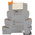 Phoenix Contact PLC-RPT- 24UC/21-21 Series Interface Relay, DIN Rail Mount, 24V ac/dc Coil, DPDT, 2-Pole