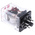 RS PRO Plug In Power Relay, 115V ac Coil, 10A Switching Current, DPDT