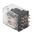 RS PRO Plug In Power Relay, 240V ac Coil, 5A Switching Current, 4PDT
