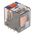 TE Connectivity PCB Mount Power Relay, 24V dc Coil, 12A Switching Current, DPDT