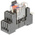 TE Connectivity DIN Rail Power Relay, 24V dc Coil, 12A Switching Current, DPDT