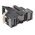 TE Connectivity DIN Rail Power Relay, 230V ac Coil, 12A Switching Current, DPDT